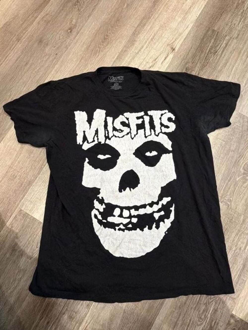 Misfits Fiend Skull Graphic T-Shirt Size X-Large Black